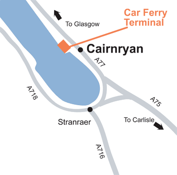Cairnryan  Freight Ferries