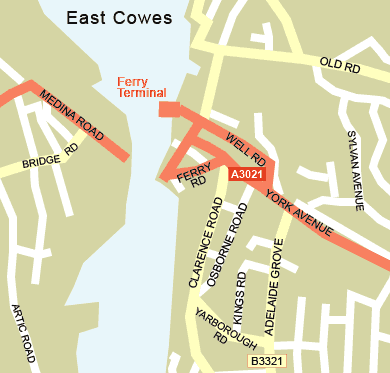 East Cowes  Freight Ferries