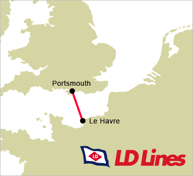 LD Lines Freight Map